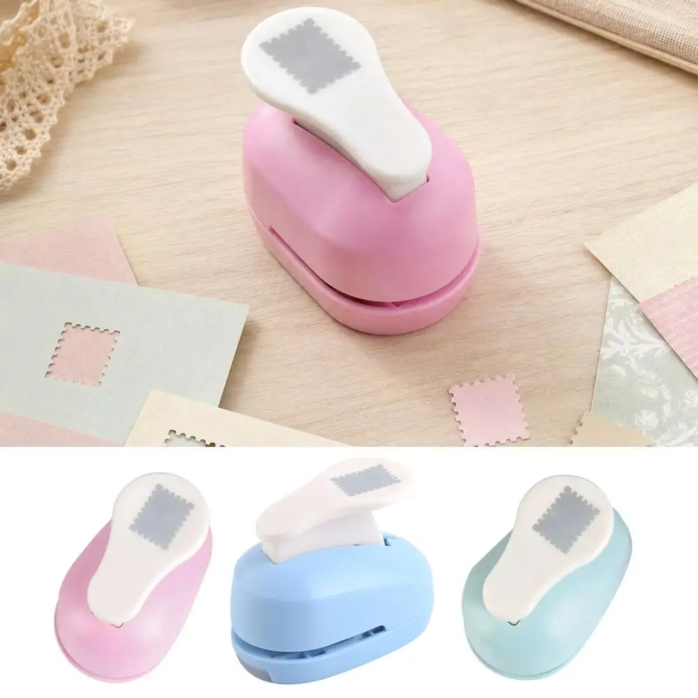 Easy Embossing Tool Embossing Machine Stamp Shape Paper Punch for Scrapbooking Edge Decorative Hole Punch for Diy Albums Lever