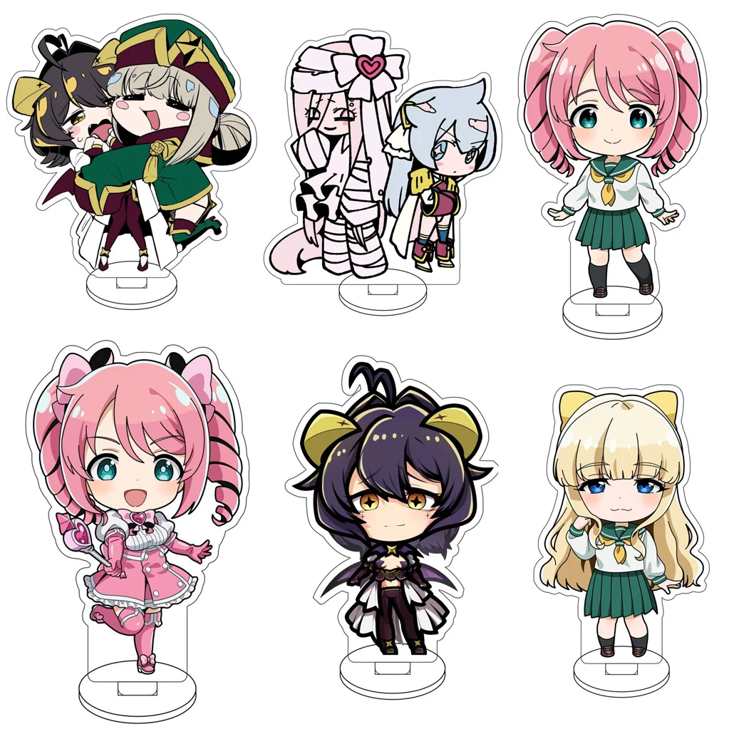 

10CM Anime Gushing Over Magical Girls Hiiragi Utena Araga Kiwi Tenkawa Kaoruko Cos Acrylic Figure Stand Cute Gifts Ornaments