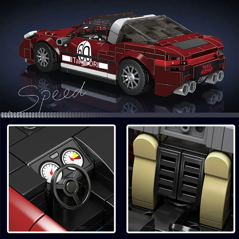قالب الملك سلسلة المركبات الفاخرة 27060 سرعة سيارة رياضية نموذج بنة عدة تجميع الطوب لعبة الحلي طفل هدية باردة