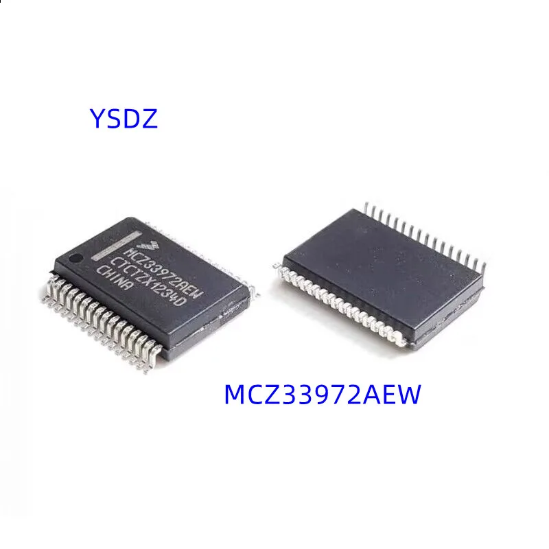 5PCS-10PCS MCZ33972AEW SSOP-32 MCZ33972 SSOP32 MC233972AEW 33972 Automotive chip IC new and original