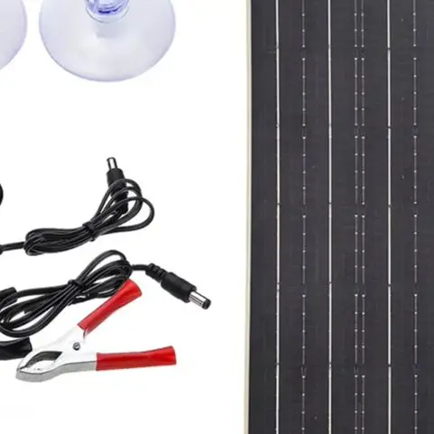 Outdoor Charging Outdoor Charger Car Charging Solar Battery Clamp Charger 540*280*2.5mm Fast Charging Capability