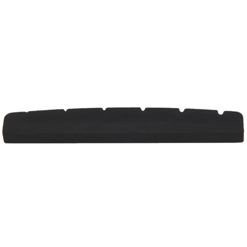 B72A 60X สีดํา 6 สายกีตาร์ TOP NUT 42 มม.X 3 มม