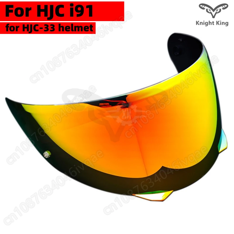 Suitable for HJC i91/i90 helmet HJ-33 helmet lens day night universal color-changing film electroplating color helmets Visors