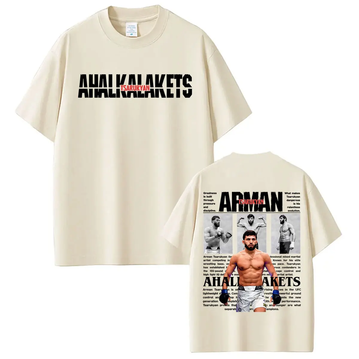 Limitiertes Arman Tsarukyan Violence Aesthetic Grafik-T-Shirt für Männer und Frauen, modisches klassisches Gothic-T-Shirt, lässiges, lockeres Baumwoll-T-Shirt – Detail 7