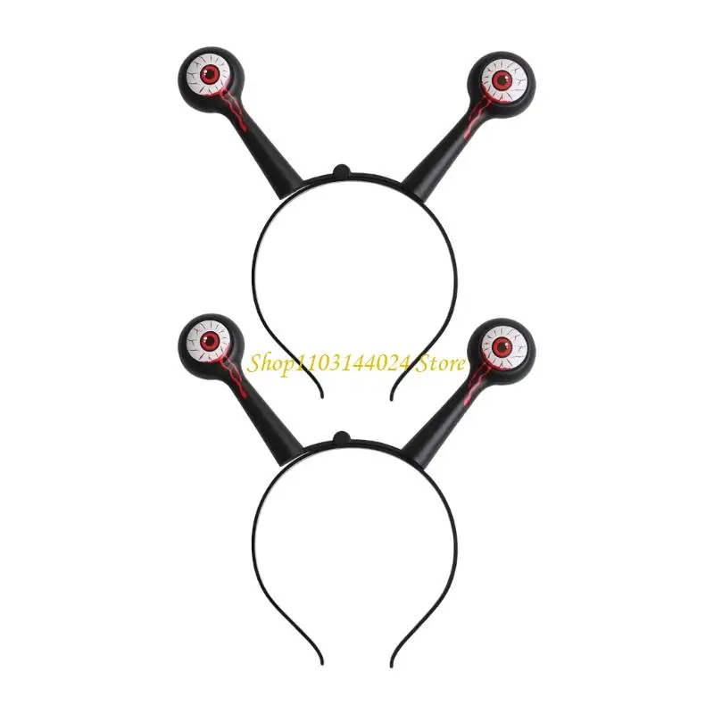 

N5KE 2PCS Unisex Eyeball Headsbeds Funny Party Accessy Accessy для Roleplay Cosplay Evply