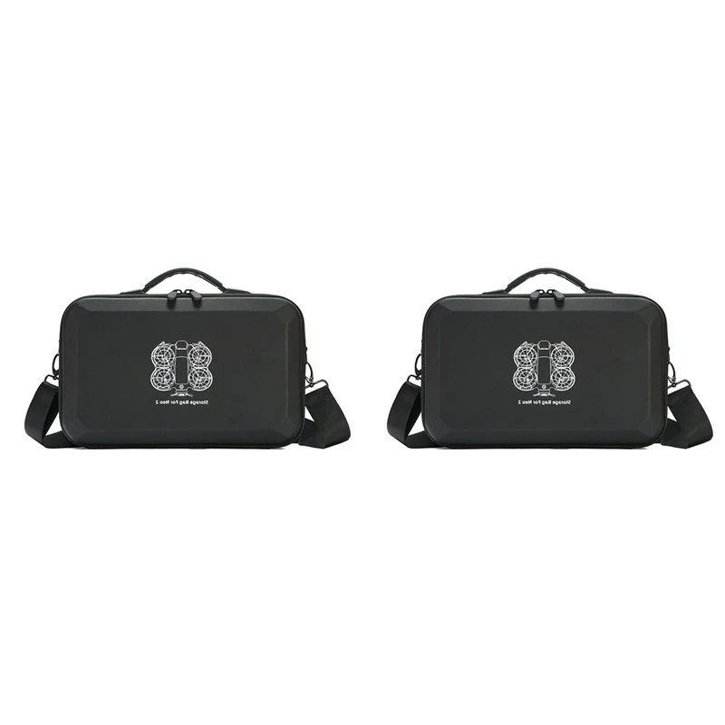 T23C 2X Storage Bag For DJI Neo 2 Drone Body Battery Protective Case For DJI Neo 2 Remote Controller Handbag NEO 2 Box Black
