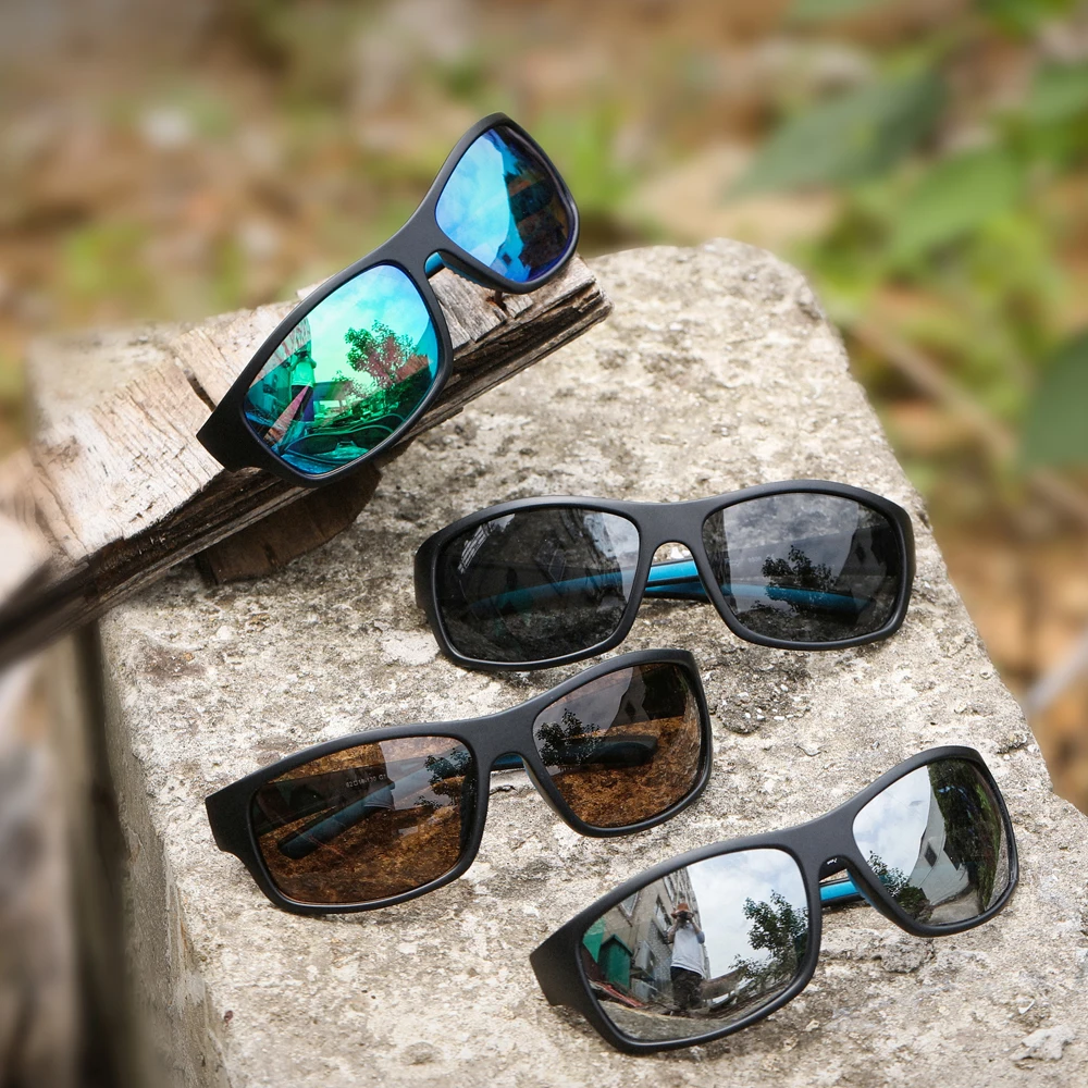 DML Neue Ultra Licht Material Gläser Männer Frauen Angeln Gläser Sonne Brille Camping Wandern Fahr Polarisierte Sonnenbrille – Detail 7