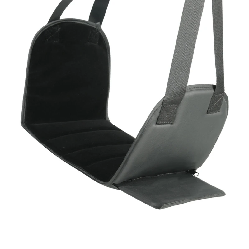 

Memory Foam Airline Foot Support Cushion Adjustable Strap For Passenger Comfort
