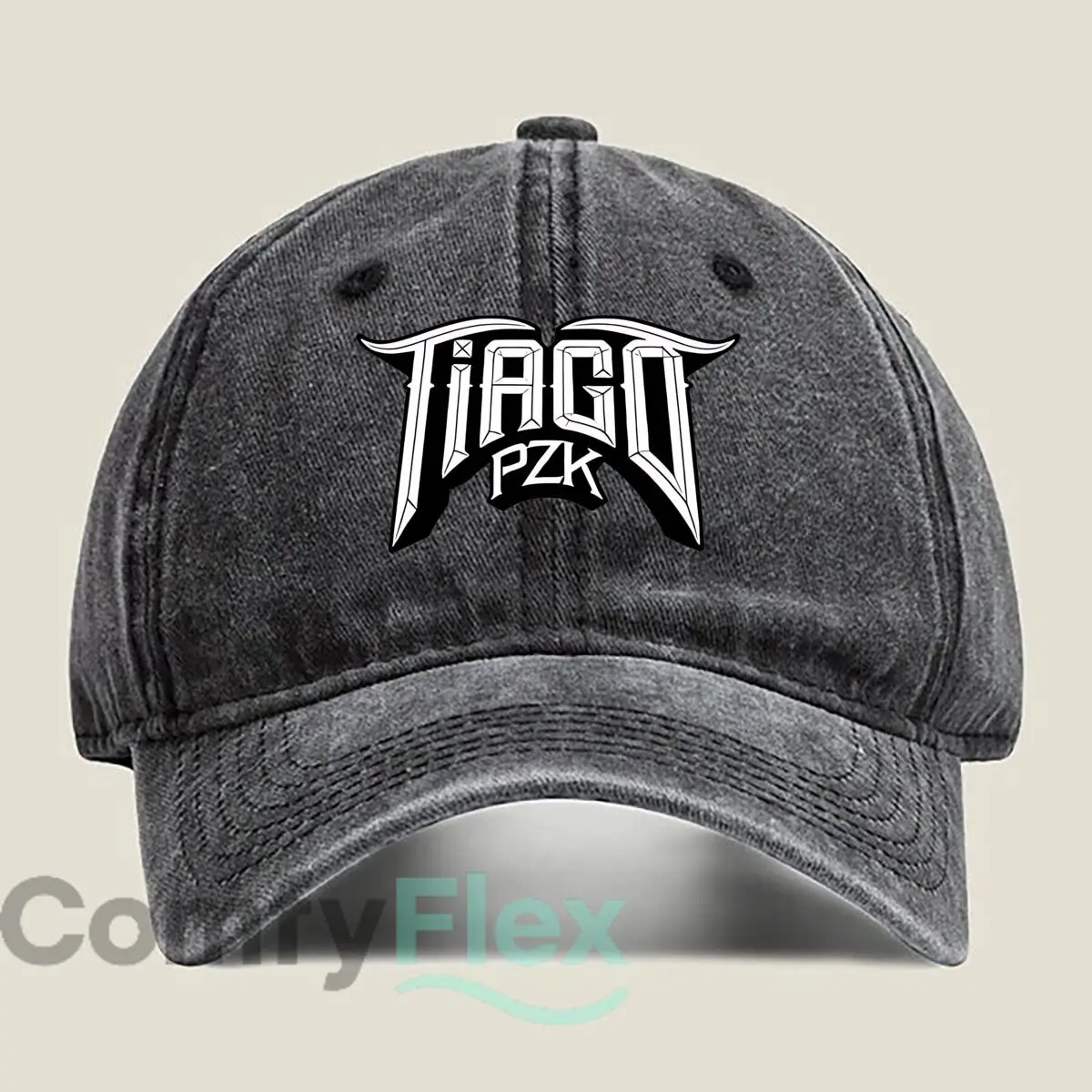 Tiago PZK Merch Rap Merch gorra de béisbol lavada al aire libre para mujer Unisex moda femenina papá sombrero Hip Hop