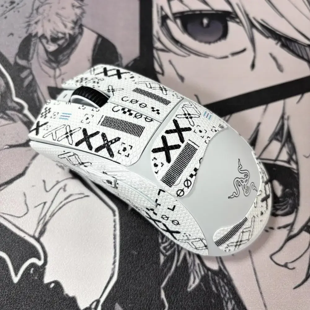 DIY Mouse Skin Nonslip Mouse Sticker For RAZER VIPER V3 Pro Antislip Grip Tape Sweat-Resistant Pad Gaming Mouse