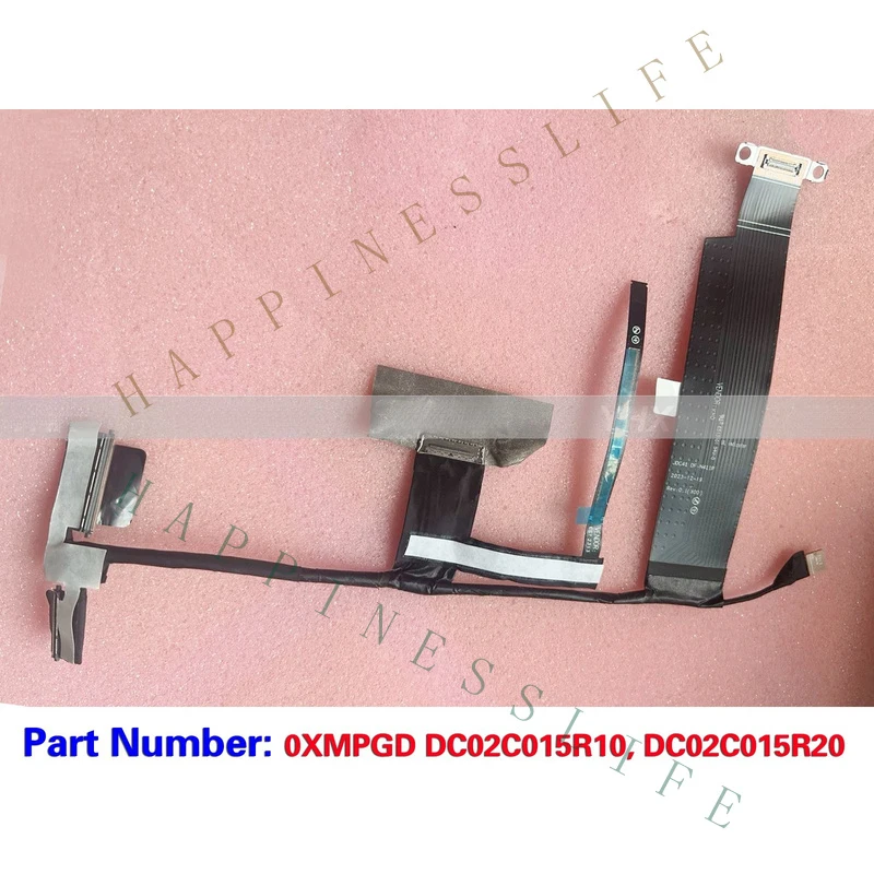 OM+   New For Dell Latitude 7440 7450 2-in-1 LCD EDP Cable 38MP T 300HZ FHD 0XMPGD