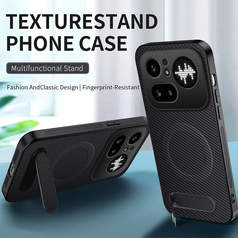 For Nothing Phone (4a) Pro Carbon Fiber Magnetic for Magsafe