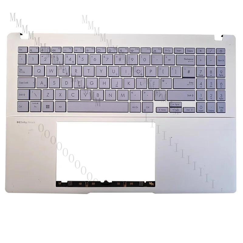G... Blue Palmrest UK Keyboard for ASUS VivoBook S 15 S5506M