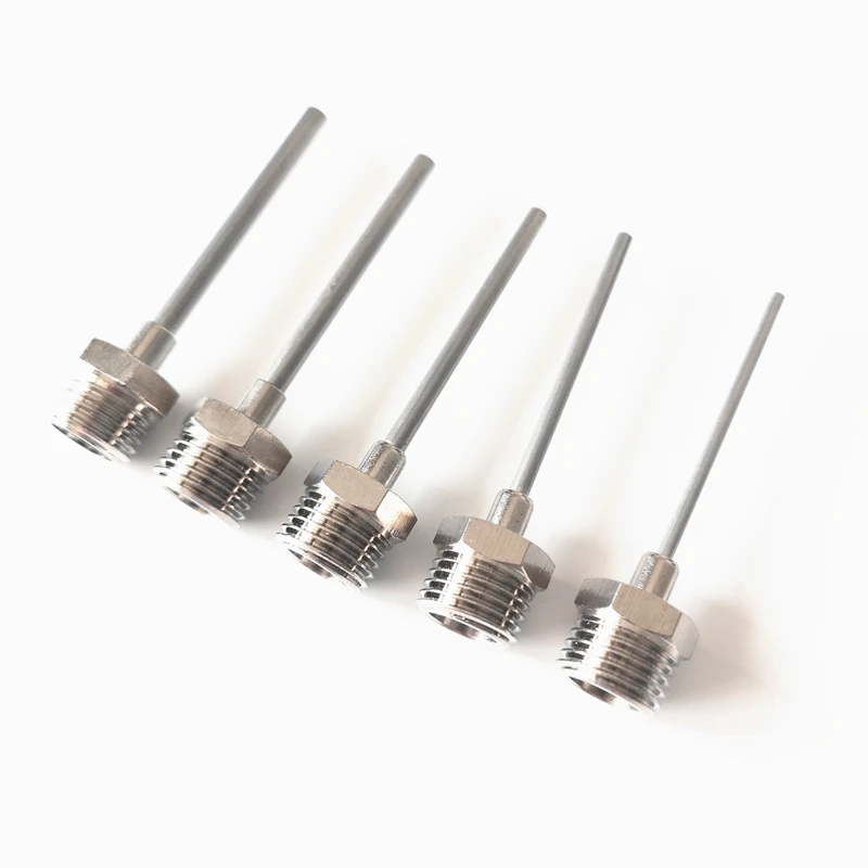 rosca masculina do fechamento g1 do adaptador de distribuicao do metal luer com agulha sem corte da ponta 01