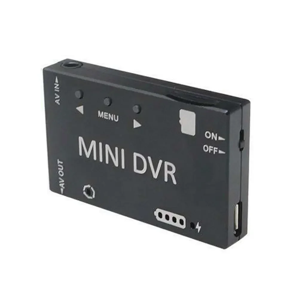Mini module DVR FPV-enregistreur audio vidéo, batterie intégrée, NTSC/PAL pour drone de course FPV, voiture RC et quadrirotor