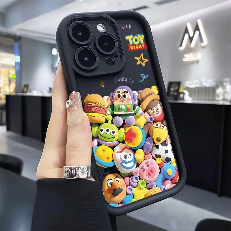 Cartoon Toy Story Woody Phone Case for Huawei P20 P30 P40 P50 Mate 20 30 40 Pro Nova 7 9 10 SE Soft TPU Back Cover