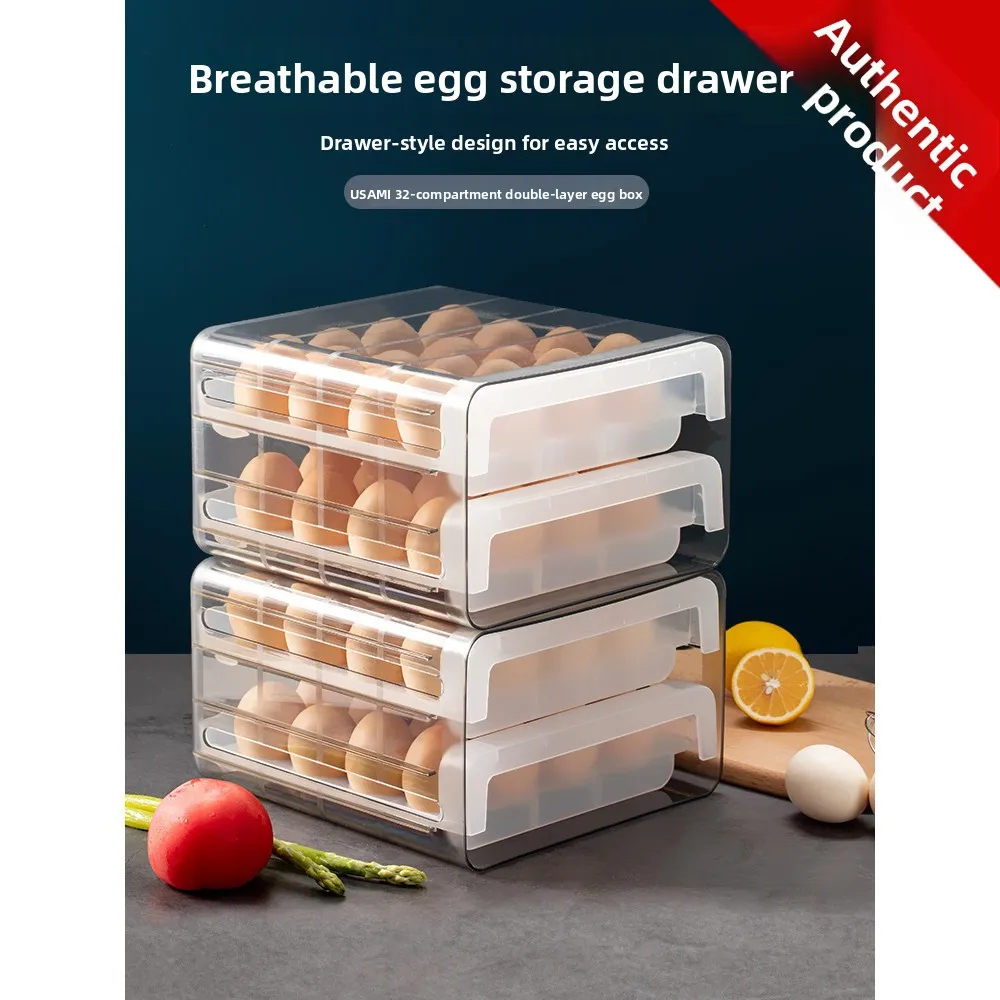 

Японский контейнер для хранения яиц с функцией сохранения свежести для холодильника, органайзер для продуктов на кухню