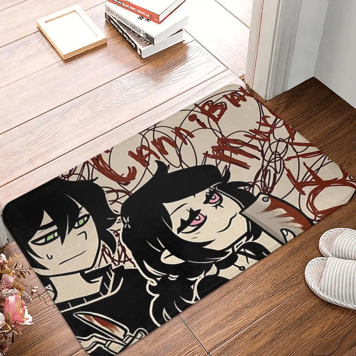 Ashley And Andrew The Coffin Of Andy And Leyley Anti-slip Doormat Floor Mat Carpet Rug for Kitchen Entrance Balcony Footpad Mats