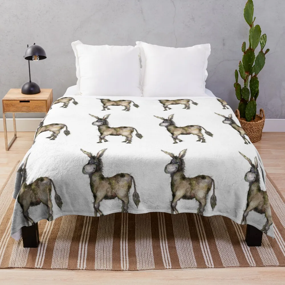 

Wonky donkey Throw Blanket Stylish Couch Blanket for Home Living Room