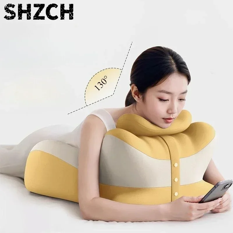 Memory Cotton Cushion Sleeping Pillow Lying on The Bed Multi-functional Pillow Sleep on The Stomach Playing Mobile Phone Cushion