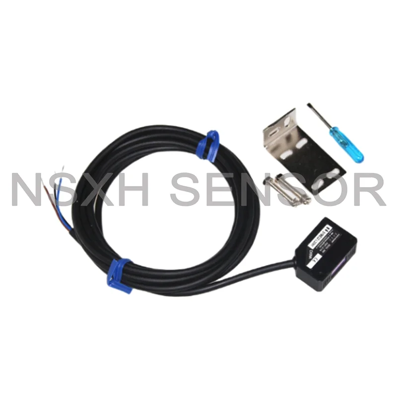 SYME3Z-L30N1 Laser Sensor Diffuse Reflection Photoelectric Switch NPN NO 200mm Adjustable 12-24V 200mA Visible Light