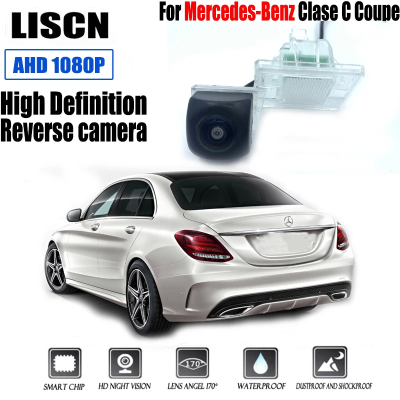 

HD Fisheye Rear Camera License Plate Camera For Mercedes-Benz Clase C Coupe Backup Reversing Camera