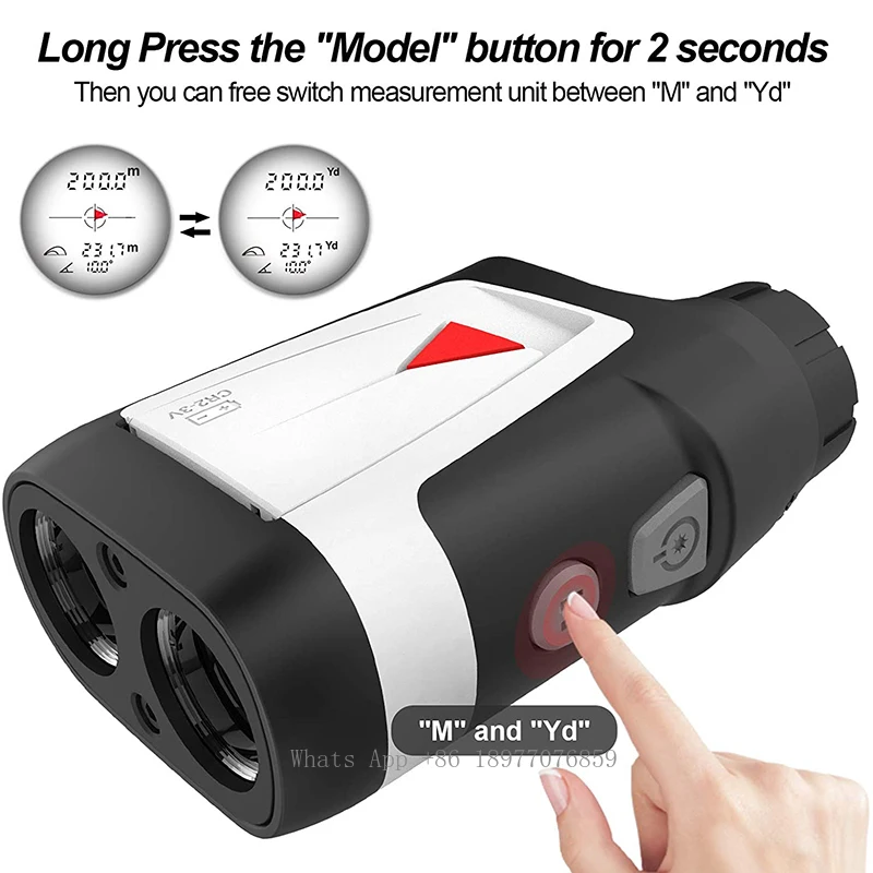 Factory Price Long Distance Golf Telescope Laser Rangefinder Hunting