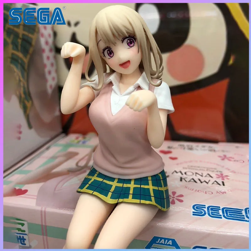 Figura de Prêmio da Série Chokonose da SEGA, My Cute Face Doesn't Work on Kuroiwa Medaka, Momona Kawai, em estoque