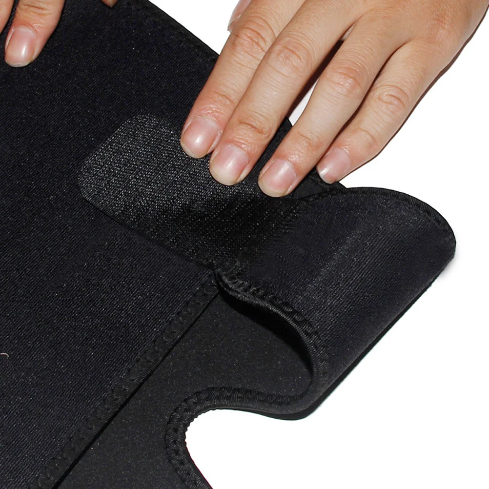 

Adjustable Compression Calf Sleeve Support Guard Warm Neoprene Protector for Running Jogging Cycling Sports Black