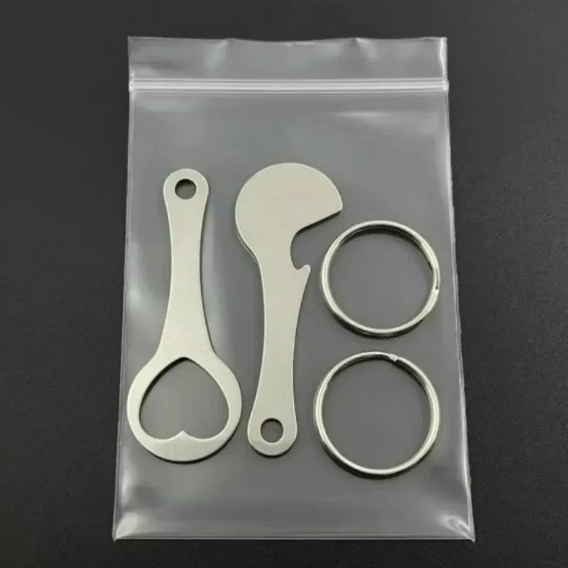 1-3pcs Creative Dual Purpose Shopping Cart Token Keychains