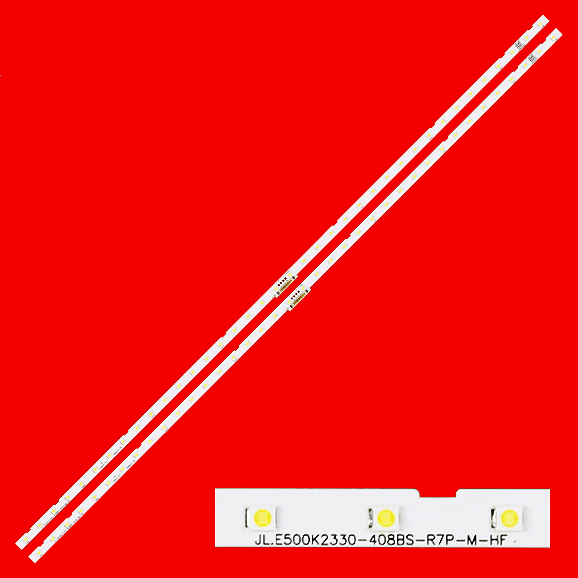 

LED TV Backlight Strip AOT_50_NU7100F_2X38_3030C JL.E500K2330-408BS-R7P-M-HF BN96-45952A BN61-15484A BN96-45962A UE50NU7100