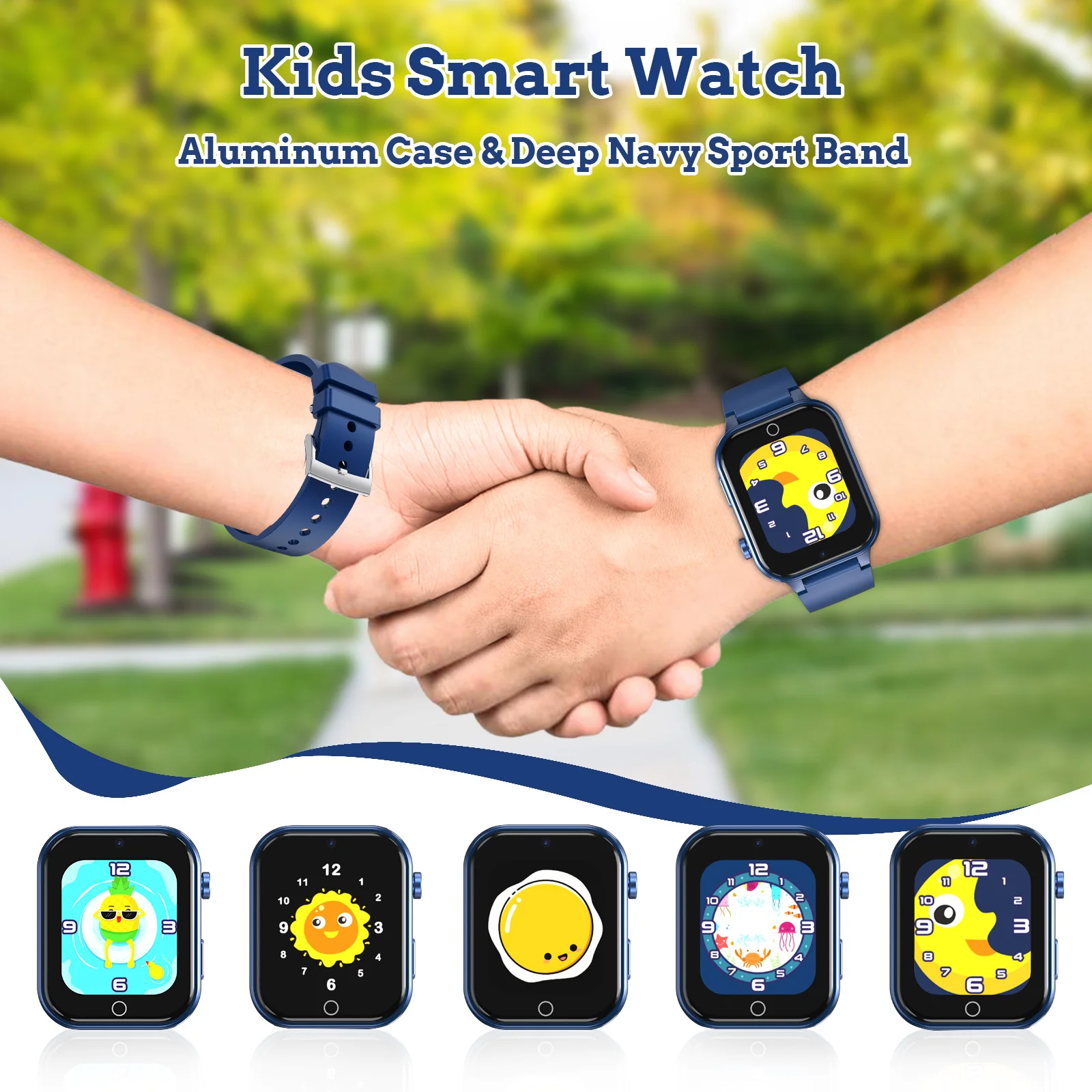 Smart Watch for Kids 4-12 Years Boys Girls, 26 Puzzle Games,HD Camera ,Video  Music Player ,Pedometer,Flashlight,Calendar