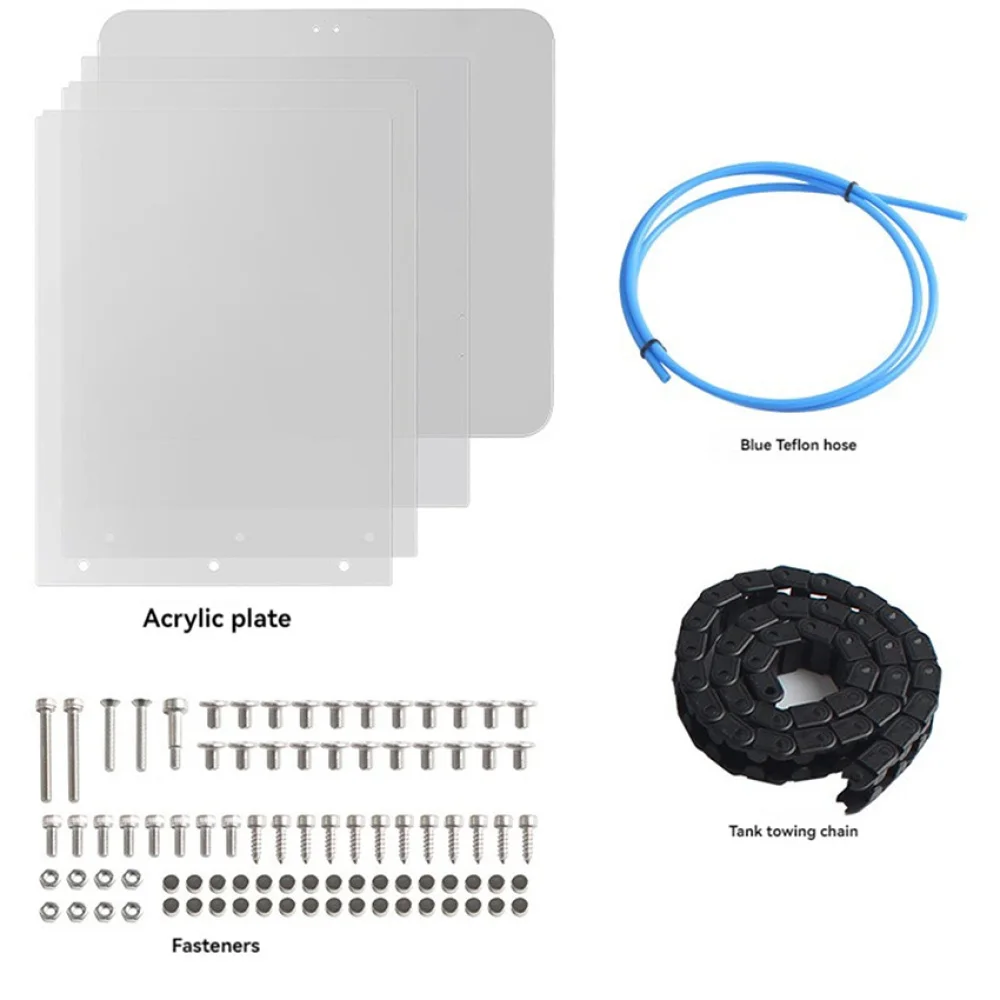 For AD5M DIY Enclosure Panel Kit With Acrylic Board For Flashforge Adventurer 5M 3D Printer Accessories