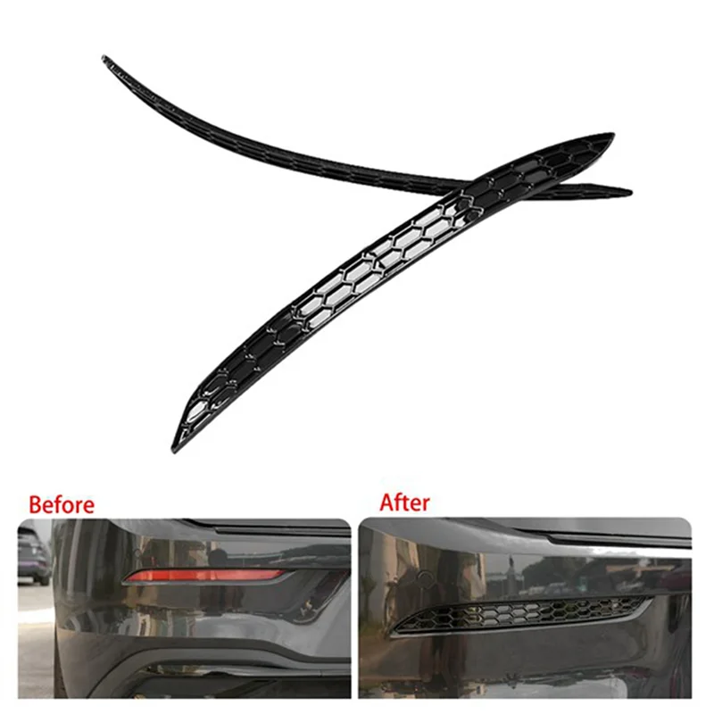 

4Pcs Rear Bumper Reflector Strips For-VW Golf 8 MK8 For Rline 2020-2022 Exterior Parts