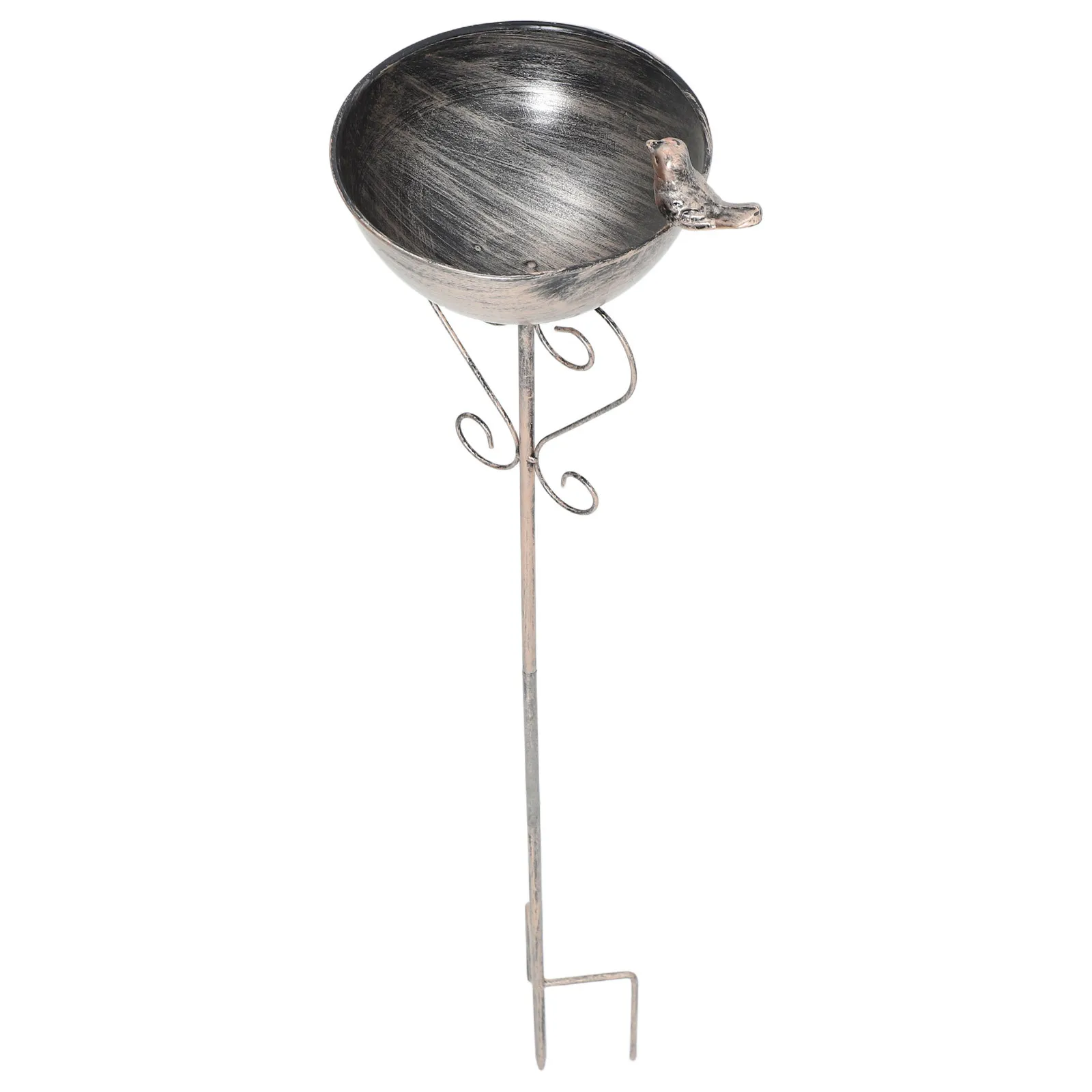 

Отдельно стоящая железная ванна для птиц, уличная кормушка для птиц, винтажный поднос для кормления птиц, замена миски для воды, украшение для сада, стоящее