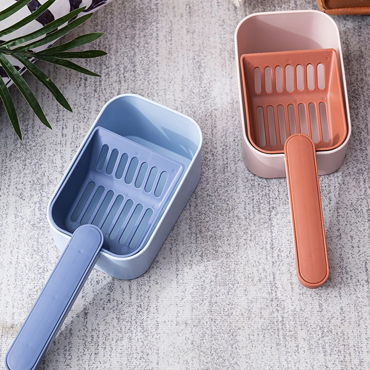 Cat Litter Spoon Plastic Shovel Pet Toilet Poop Artifact Garbage Sand Shovel Pet Cleaning Artifact Dog Shovel Pet Cleaning Tool