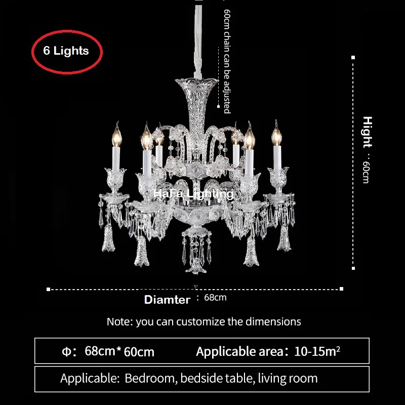 Hochwertige Kristall leuchter beleuchtung extra große Hotel restaurant Foyer leuchten für Villa 110V-220V Luxus