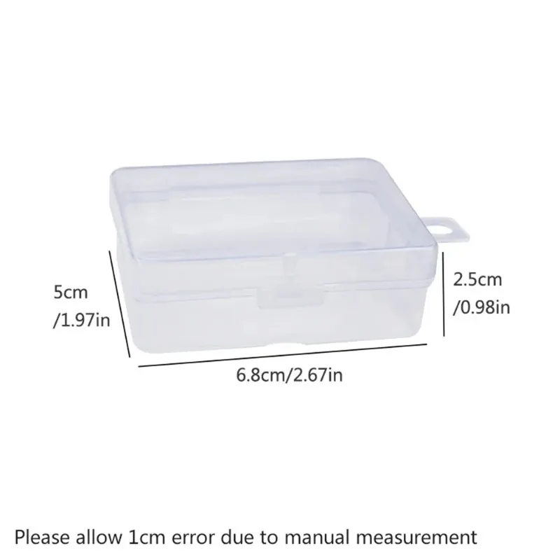 12 Transparent Storage Boxes for Arts and Crafts Parts Small Beads Accessories Storage Boxes