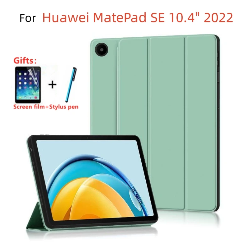 

Case For HUAWEI MatePad SE 10.4" 2022 Tablet Kids Magnetic Folding Smart Cover for matepad se AGS5-L09 W09 10.4" Tablet Shell