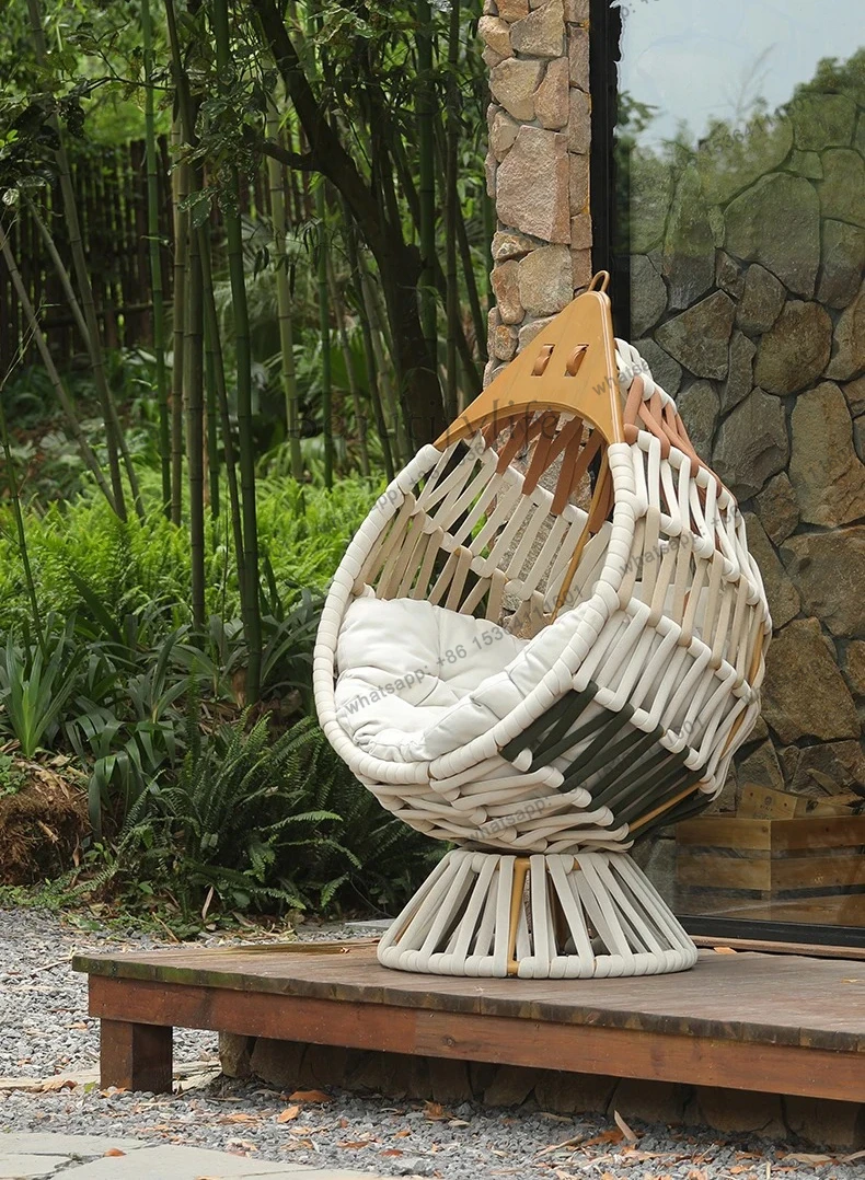 Chair Balcony Home Leisure Backrest Chair Outdoor Garden Rattan Chair