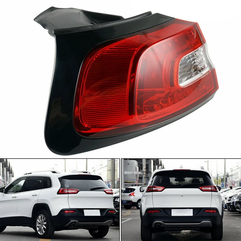 

Outer Panel Mounted Tail Light Lamp Driver Side LH For Jeep Cherokee