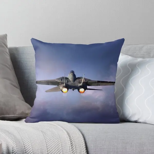 

Tomcat Takes Flight Printing Throw Pillow Cover Hotel Bed Home Decor Decorative Wedding Anime Pillows not include One Side