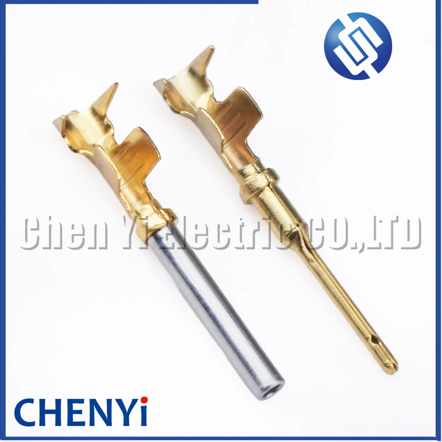 20 Pcs Pin Contact 1062-20-0244 1060-20-0244 brass Gold plating 22-16 AWG Wire Size Crimp Terminals For Deutsch DTM 1.0mm Series