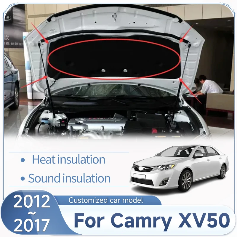 

Car Sound Insulation Mat For Toyota Camry XV50 Accessories Aurion Daihatsu Altis 2012~2017 Sound Cotton Covers Accessories Tools