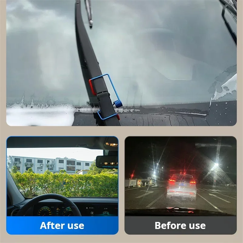Automotive wiper arm extension spring New intelligent and practical assist spring smooth scraping universal wiper spring