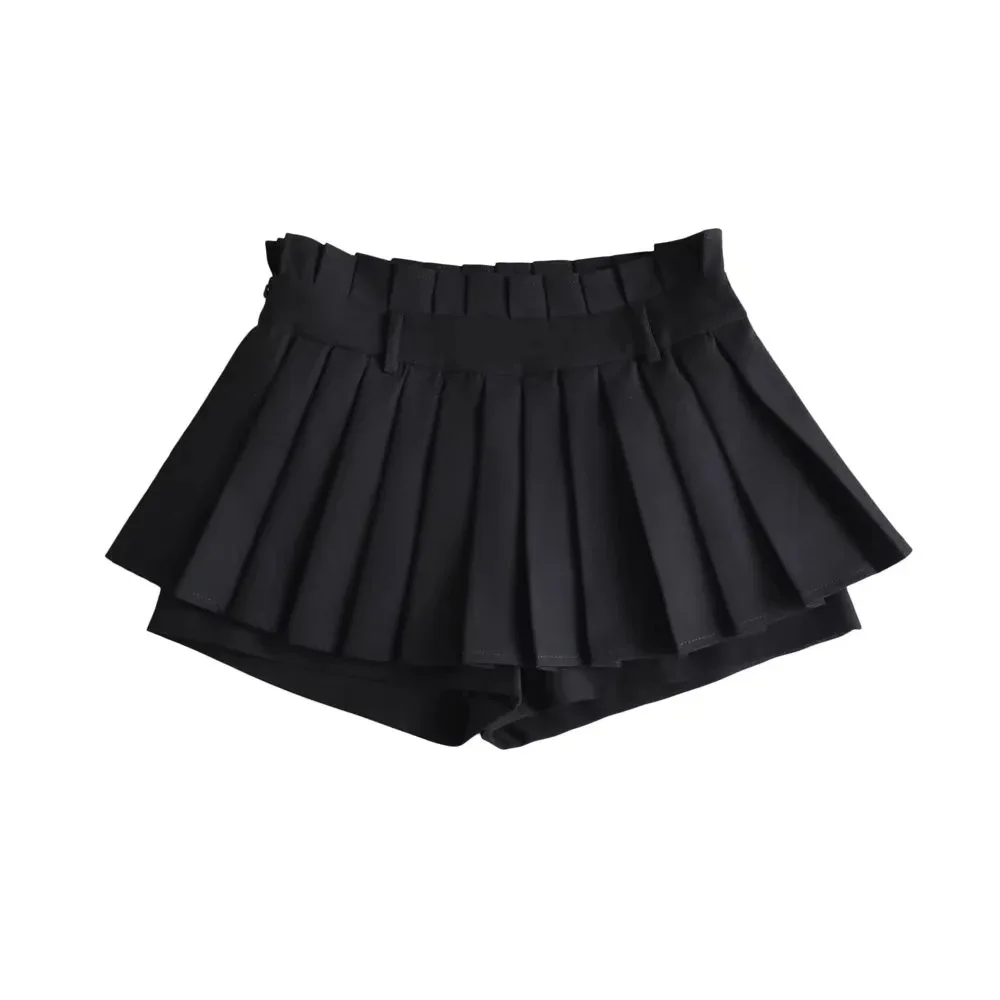 Jupe plissée Anti-lumière taille haute, vêtements pour femmes, nouvelle mode, jupe courte Spice Girl