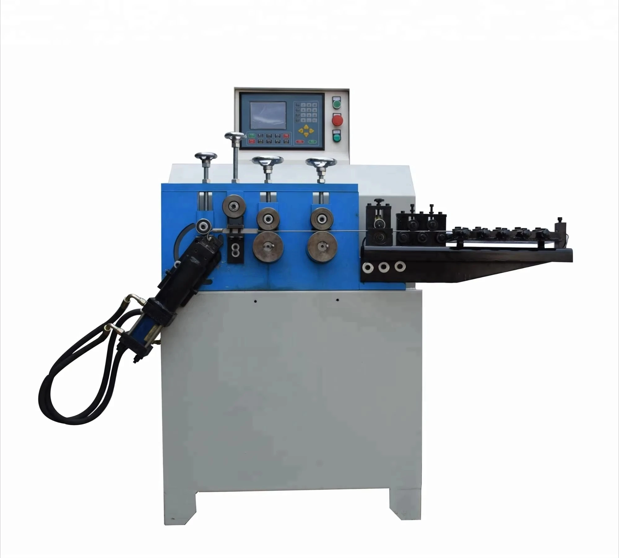 Spring Wire Ring Forming Machine CNC Hydraulic Automatic Straightening Circle Making Machinery