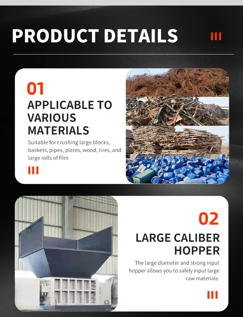 Industrial Waste Tyre Recycling Shredder Line Rubber Crusher Machine for Tire Granules Production High Output