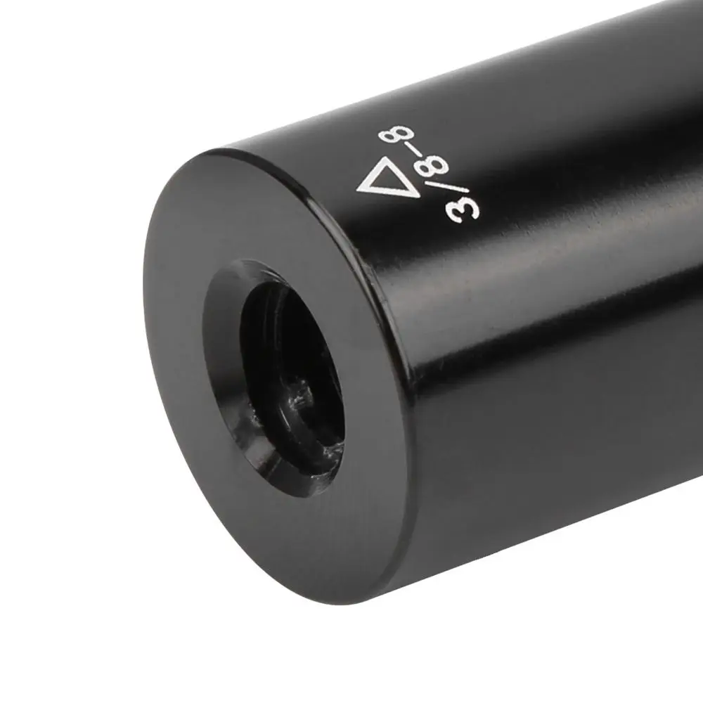 Billiard accessories Aluminium Pool Extension Cue 2OZ Black Billiard Middle Shaft 3/8-8 Teeth Extender Adapter Billiards Sports