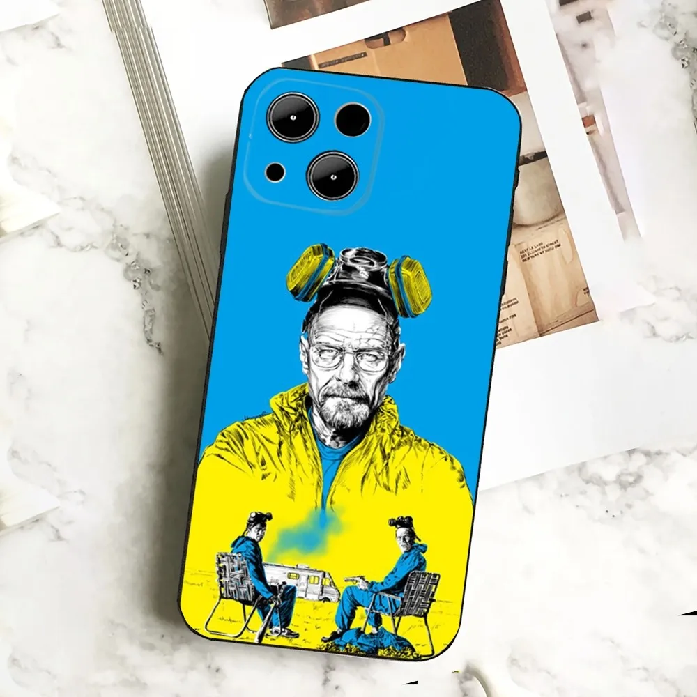 B-Breaking Bad H-Heisenberg  Phone Case  For IPHONE 15,13,14,12,Mini ,11, Xr, X ,Xs Pro Max 8, 7 Plus Back Cover